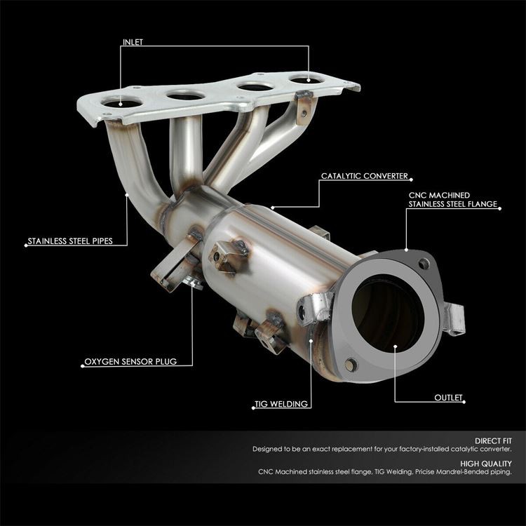 catalytic converter for 2004 toyota camry 1