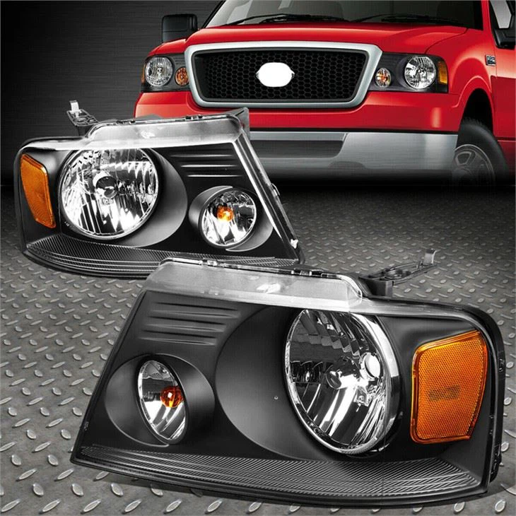 Headlights Għall 2005 Ford F150